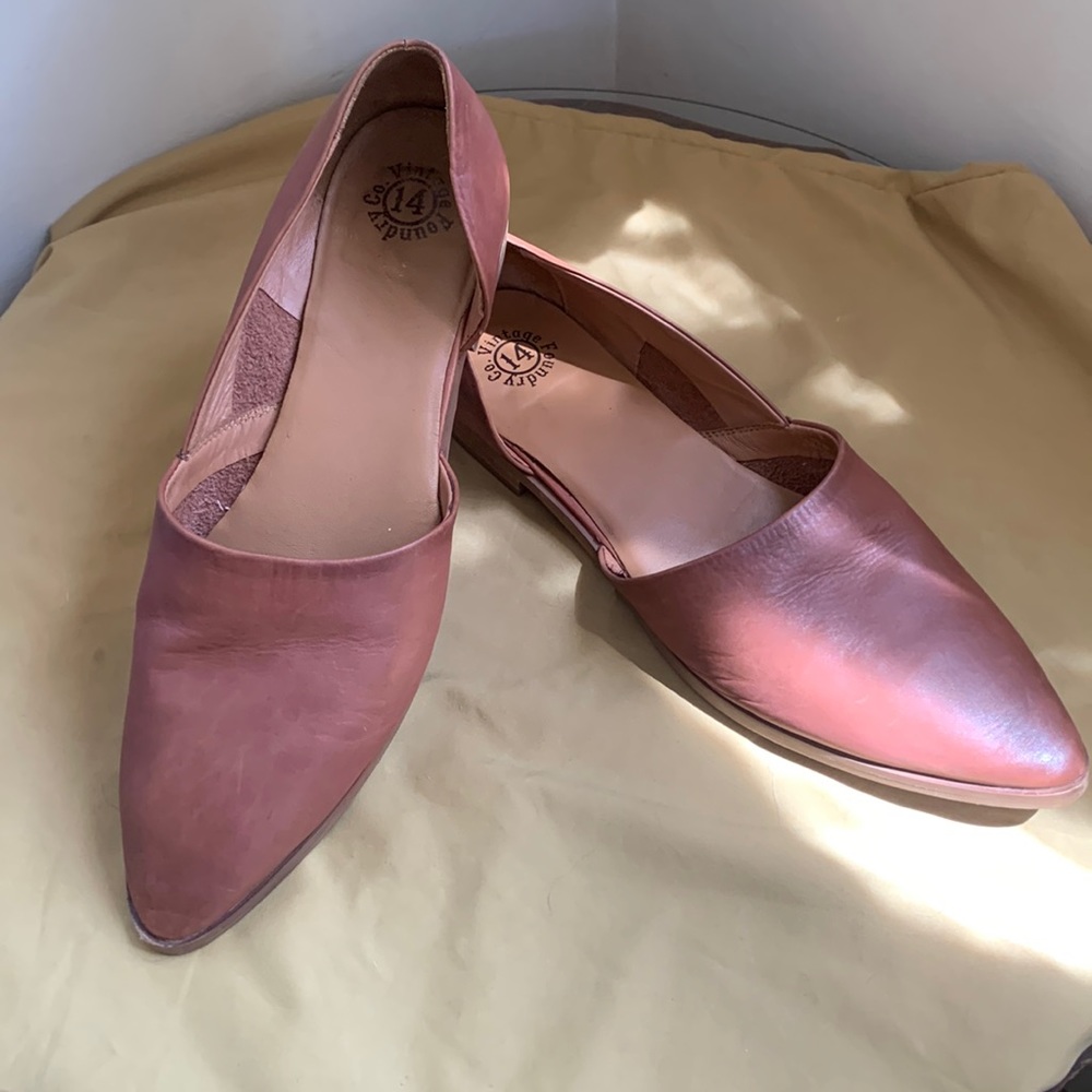 Vintage Foundry Leather Flats